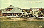 Postcard of Wolfville station